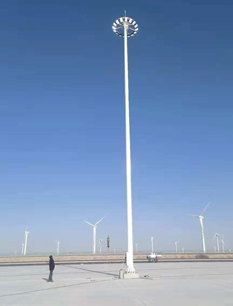 瓜州高速路服务区西夏高杆灯项目