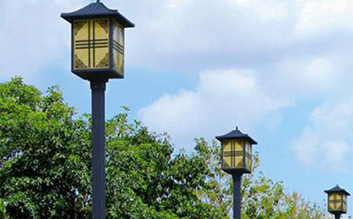 西夏庭院灯安装间距与布灯设计全解析